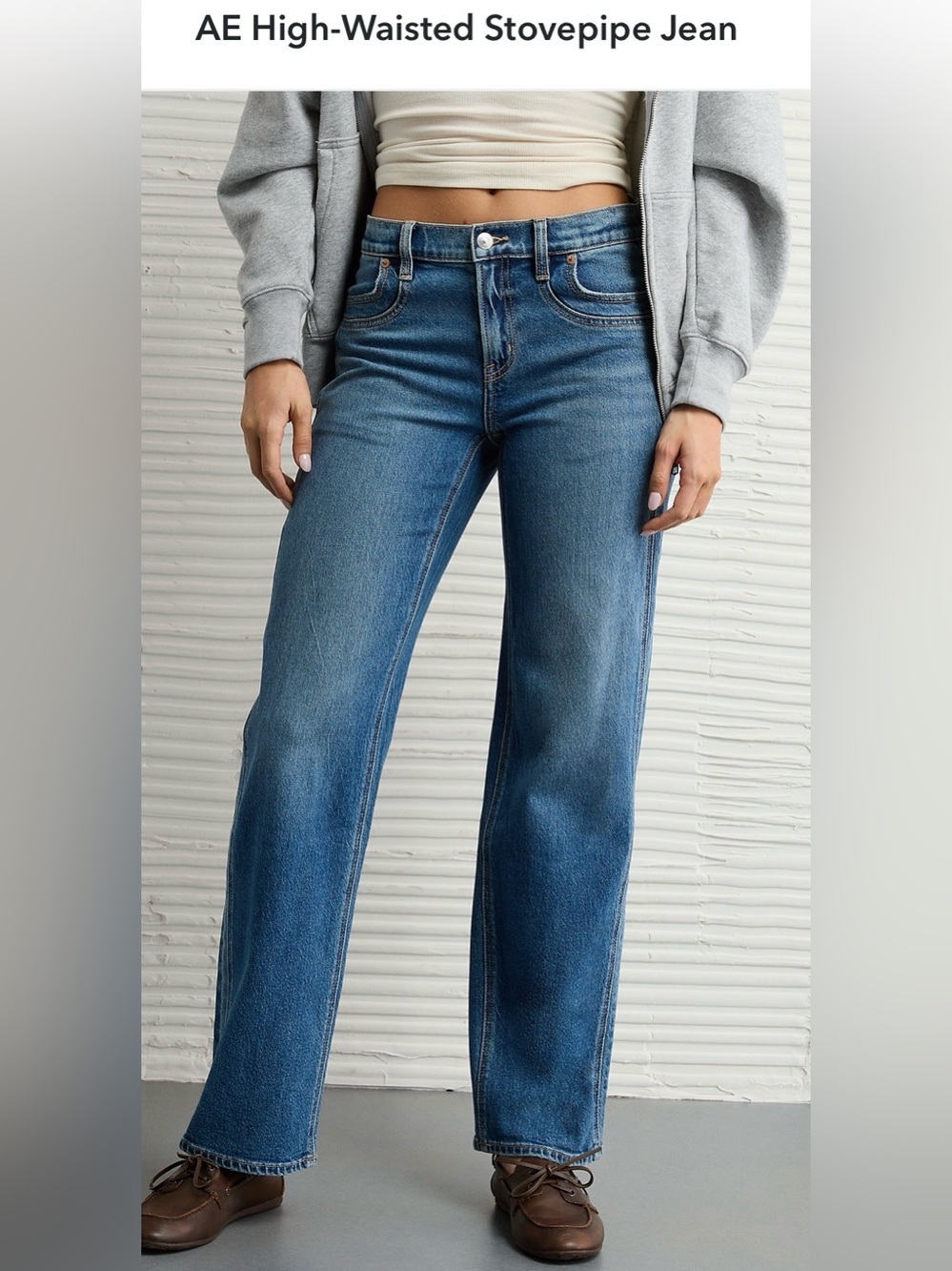 American Eagle Outfitters Women’s Stovepipe Jeans, Size 6 X-Short